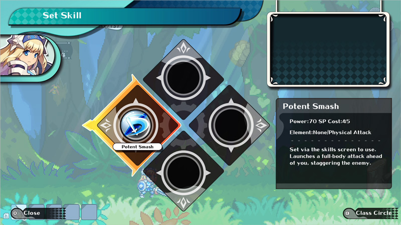 Before using a Skill, you'll need to assign it to a button on your controller.